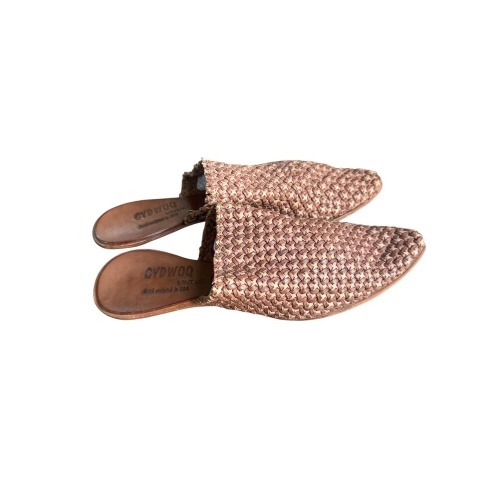 Cydwoq Orient vintage knit leather mules 38 - Picture 3 of 6
